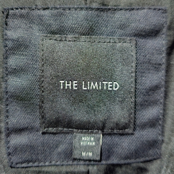 Womens The Limited Size‎ Medium Scrunge Sleeve Jacket Blazer - Picture 3 of 6